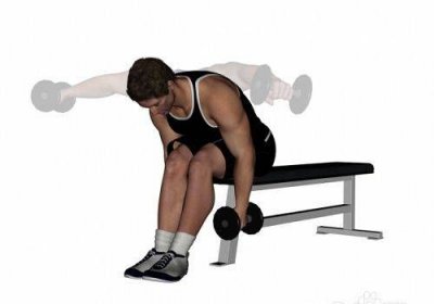 ​侧平举练什么肌肉,0斤哑铃前平举和侧平举能练到哪里的肌肉