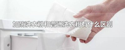 ​不同种类加酶洗衣粉的洗涤效果一样吗 不同种类加酶洗衣粉的洗涤效果相同吗